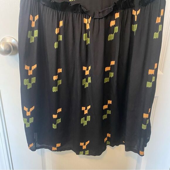 Rachel Pally Black Midi Dress with Floral Accents - Picture 5 of 13